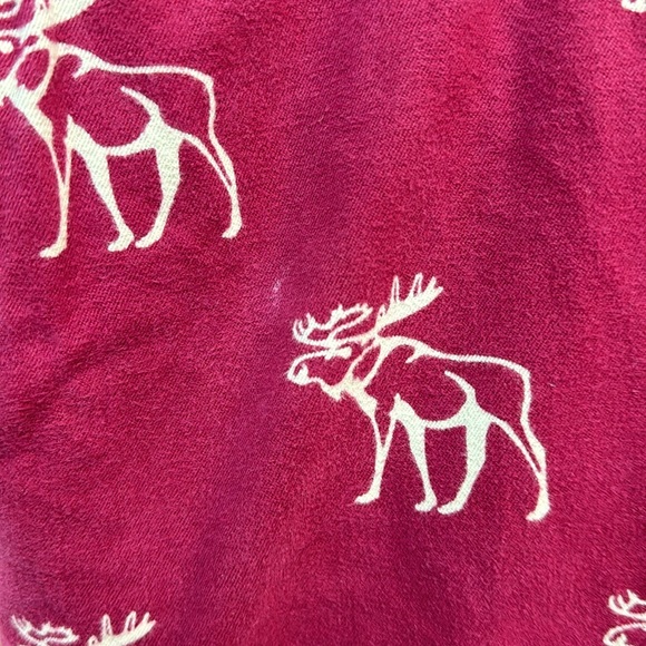 VINTAGE Y2K Abercrombie and Fitch Men's PJ Bottoms Moose - Picture 2 of 4